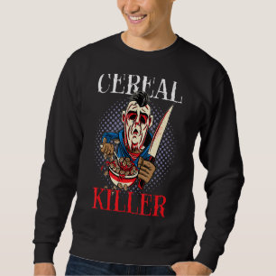 Moletom Fumaça de Humor de Arma com Comida de Cereal