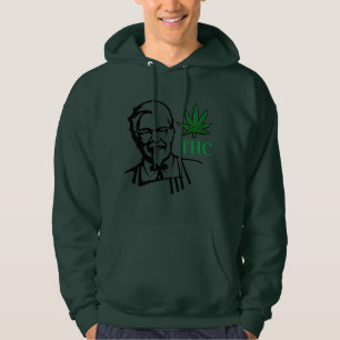 Moletom Fumaça Engraçada Febre Folha THC 3D Impressão P