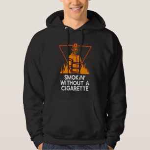 Moletom Fumando Sem Cigarro Humor de Bombeiro Bombeiro