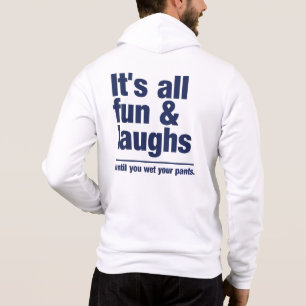 Moletom FUN & LAUGHS nome personalizado