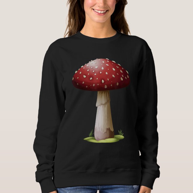 Moletom Fun Mushrooms Foraging Mycology Fungi Cool Mushroo (Frente)