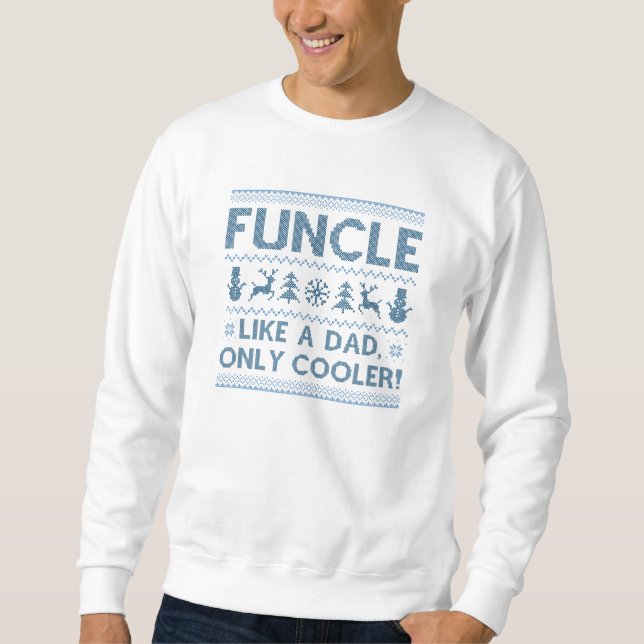 Moletom Funículo Como Um Pai Apenas Mais Frio (Frente)