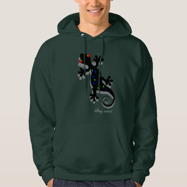 Moletom Funky Gecko Sweatshirt para homens (Frente)