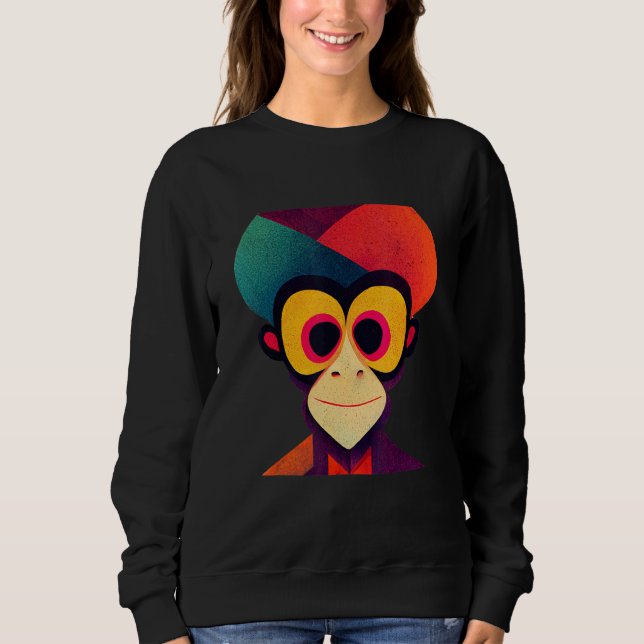 Moletom Funky Munky Turban Monkey (Frente)