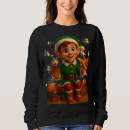 Moletom Funny 3D Cartoon Ugly Christmas Sweatshirt