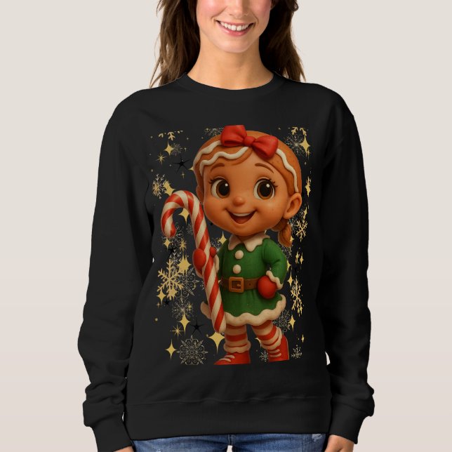 Moletom Funny 3D Cartoon Ugly Christmas Sweatshirt (Frente)