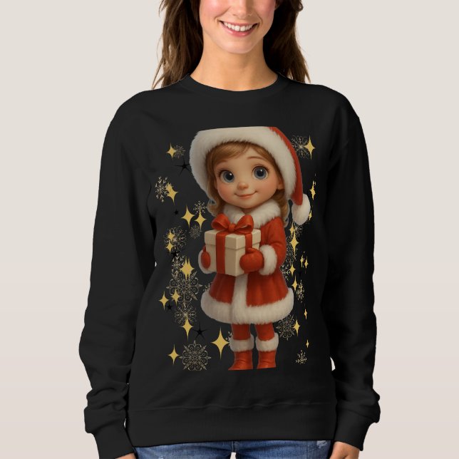 Moletom Funny 3D Cartoon Ugly Christmas Sweatshirt  (Frente)