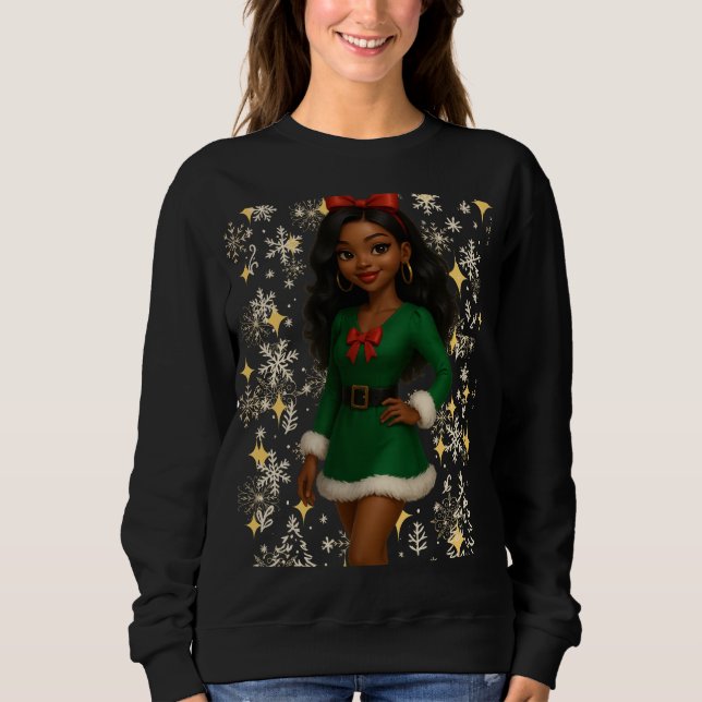 Moletom Funny 3D Cartoon Ugly Christmas Sweatshirt  (Frente)