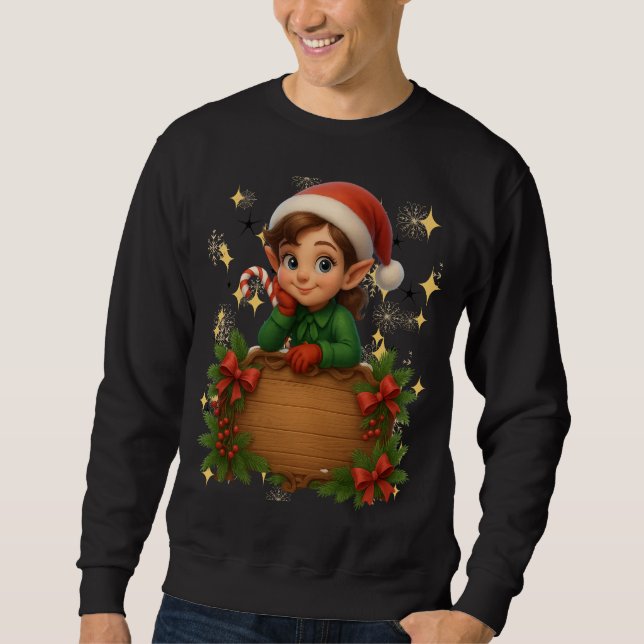 Moletom Funny 3D Cartoon Ugly Christmas Sweatshirt  (Frente)