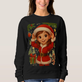 Moletom Funny 3D Cartoon Ugly Christmas Sweatshirt 