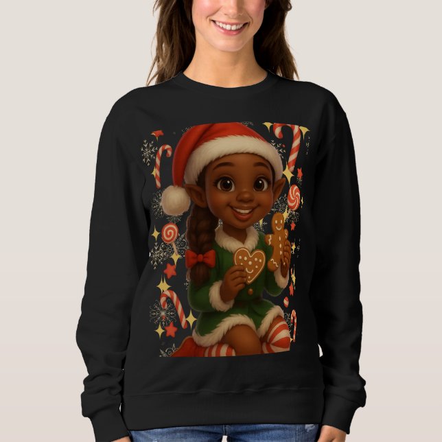 Moletom Funny 3D Cartoon Ugly Christmas Sweatshirt (Frente)