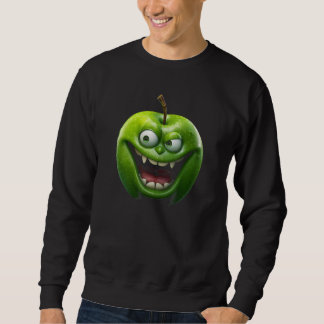 Moletom Funny Apple Silly Face For Men Women Fruit Vegetab