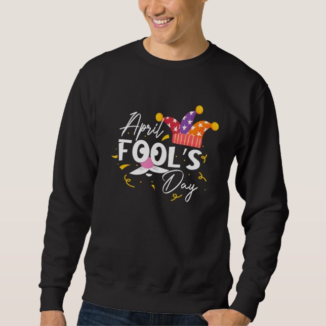 Moletom Funny April Fools Day Cote Brincadeiras 1º de abri (Frente)