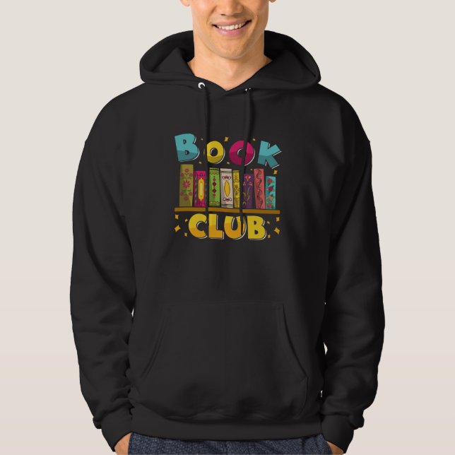Moletom Funny Book Reading Club Bookworm Book Discussion C (Frente)