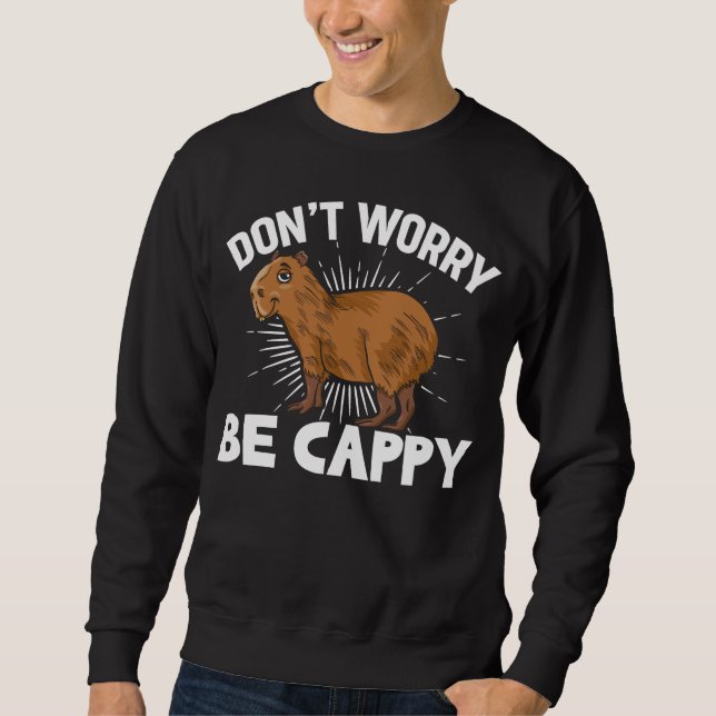 Moletom Funny Capybara Owner Capybara Pet (Frente)