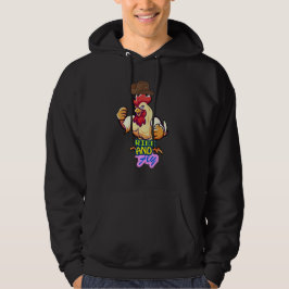 Moletom Funny Chicken Rise and Fly” T-Shirt