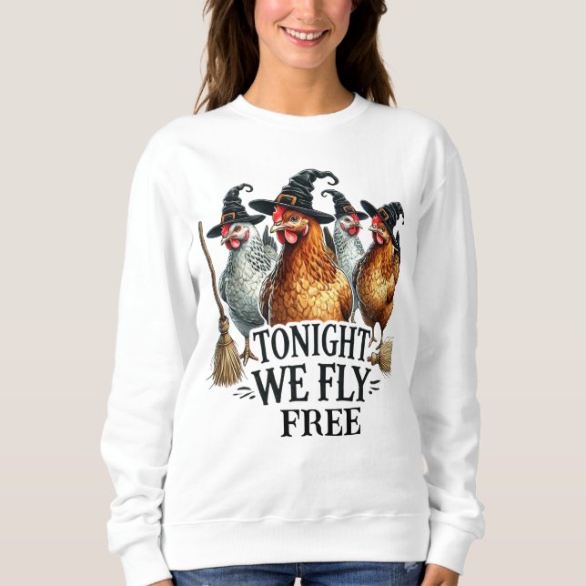 Moletom Funny Chicks Halloween  (Frente)