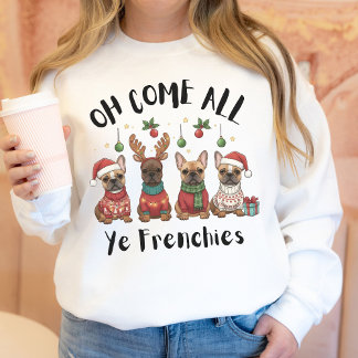Moletom Funny Christmas Gift For French Bulldog Owner