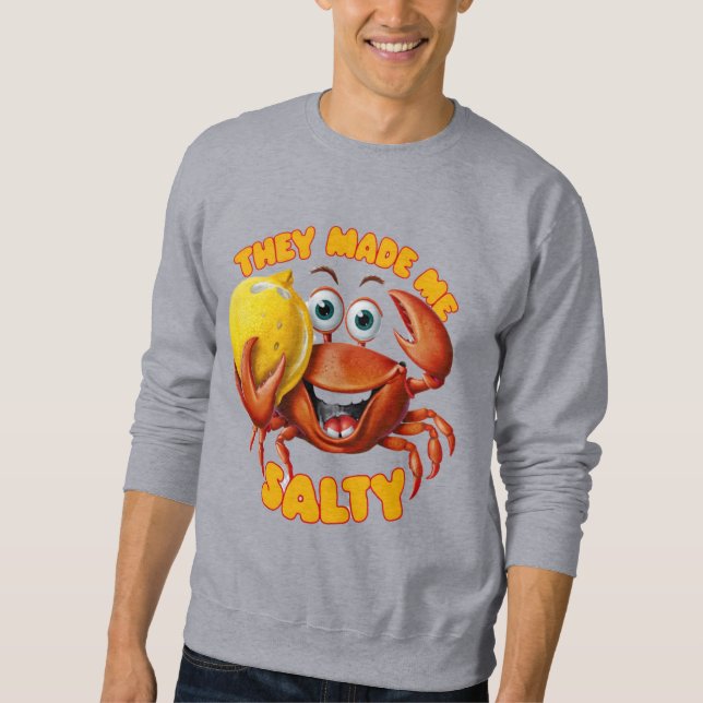 Moletom Funny Crab (Frente)