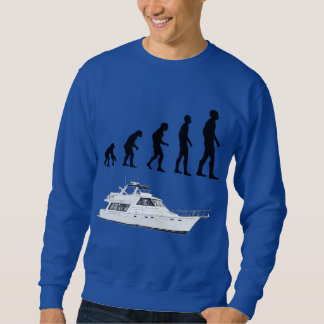 Moletom Funny Customizable Evolution & Boating Sweatshirt