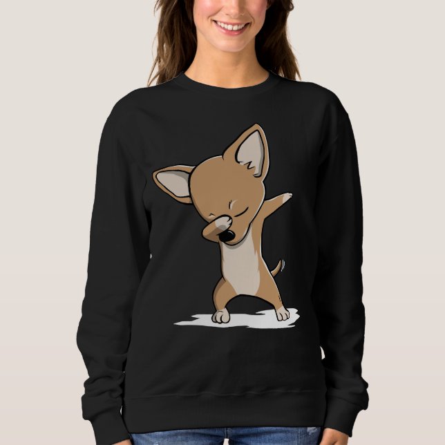 Moletom Funny Dabbing Chihuahua (Frente)