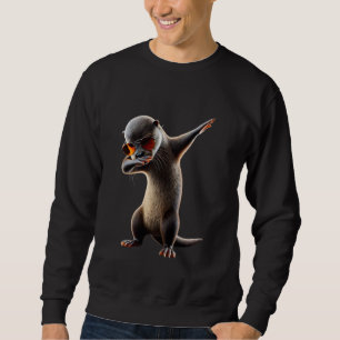 Moletom Funny Dabbing Otter Legal Diversão Dab Amante de o