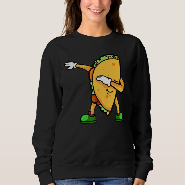 Moletom Funny Dabbing Taco Mexicano Cinco De Mayo Fiesta H (Frente)