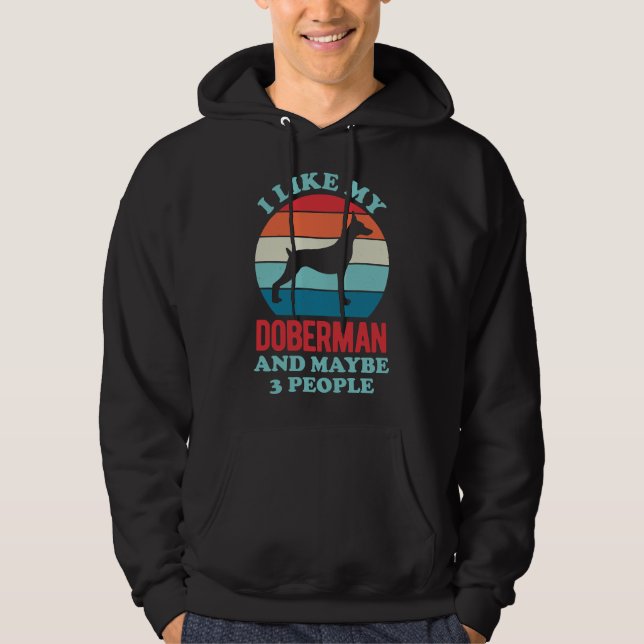 Moletom Funny Doberman 207 (Frente)