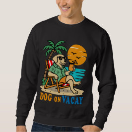 Moletom Funny Dog on Vacation T-Shirt | Cute Summer