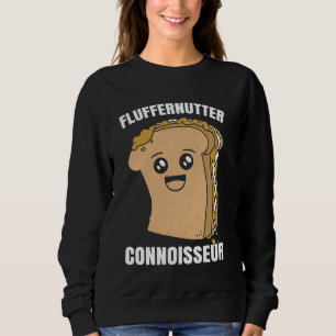 Moletom Funny Fluffernutter Connoisseur Peanut Manteiga Ma