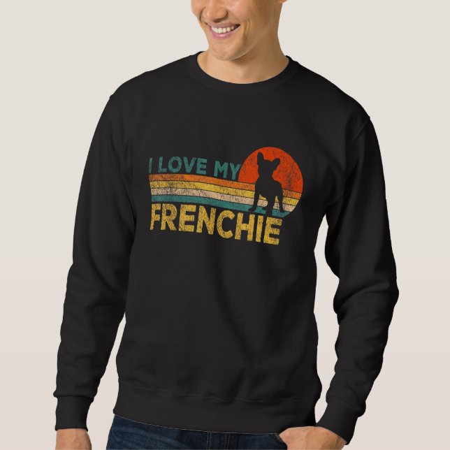 Moletom Funny French Bulldog Owner Frenchie Mãe Frenchie D (Frente)