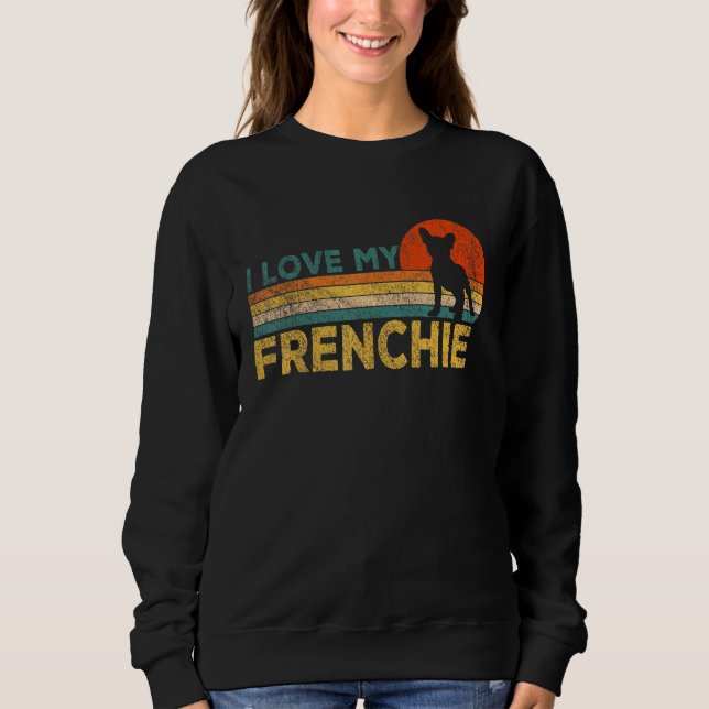 Moletom Funny French Bulldog Owner Frenchie Mãe Frenchie D (Frente)