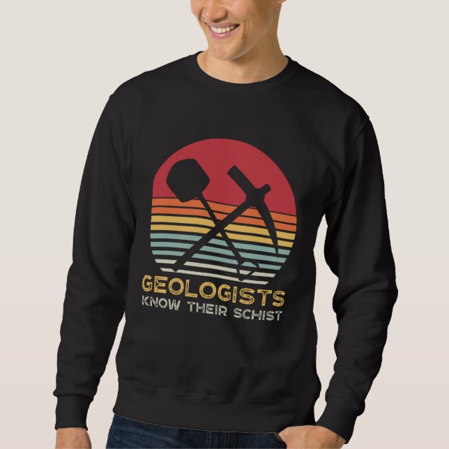 Moletom Funny Geologists Schist Earth Science Teacher Geol (Frente)
