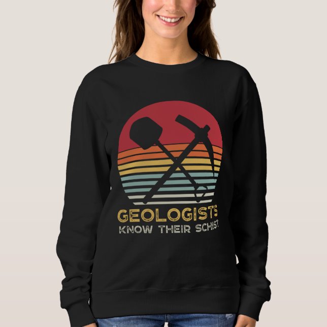 Moletom Funny Geologists Schist Earth Science Teacher Geol (Frente)