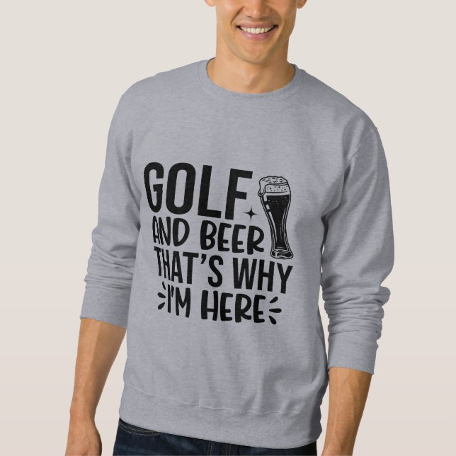 Moletom Funny Golf Quotes  (Frente)