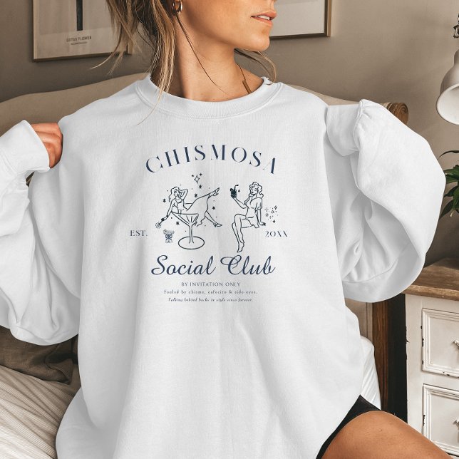 Moletom Funny Gossip | Sweatshirt do Clube Social Chismosa (Criador carregado)