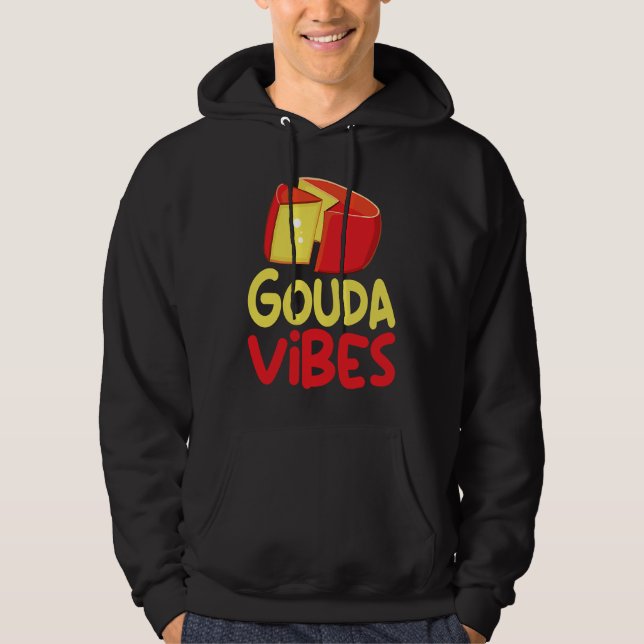 Moletom Funny Gouda Lover Cheesus More Cheese Brie Gouda V (Frente)