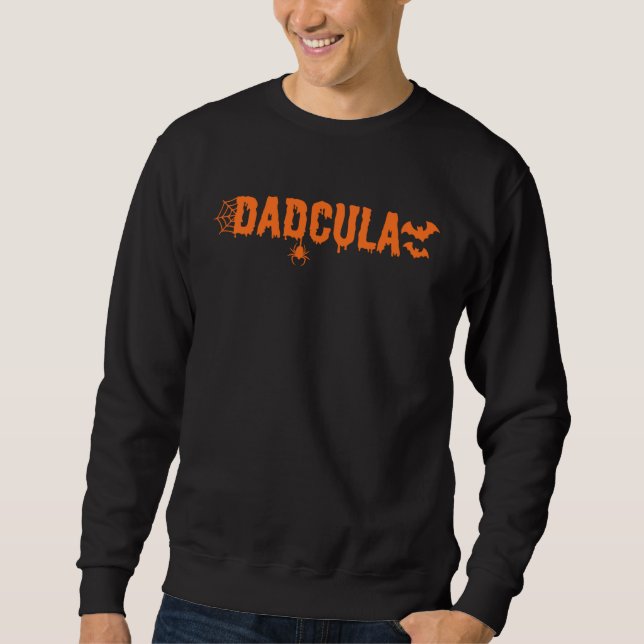 Moletom Funny Halloween Dadcula (Frente)