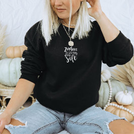 Moletom Funny Halloween Zombies Eat Brains Humor Sweater