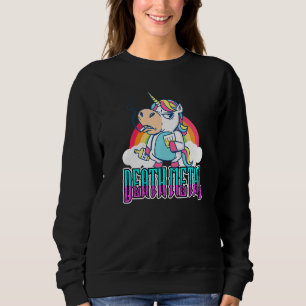 Moletom Funny Heavy Metal Unicorn