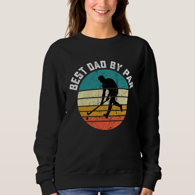 Moletom Funny Hockey Best Dad By Par Frisbee Father's Day  (Frente)