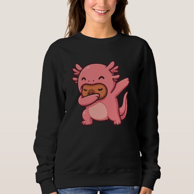 Moletom Funny Kawaii Axolotl and Capybara Lover Capybara D (Frente)