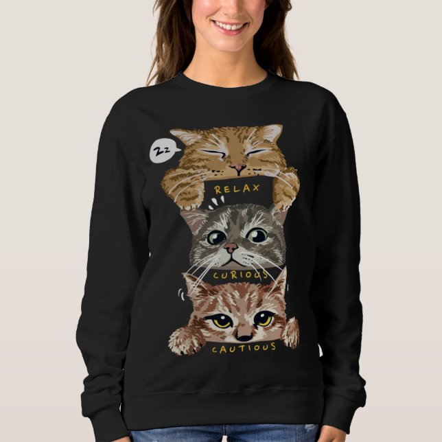 Moletom Funny Kittens Cute Cats Cat Lover Cat Owner Kitten (Frente)