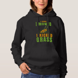 Moletom Funny Lawn Mower Eu Chamei Yard Work Laa Tra
