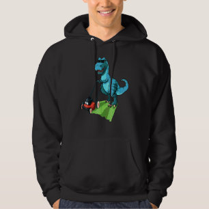 Moletom Funny Lawn Mower T Rex Trator Mura Para Crianças
