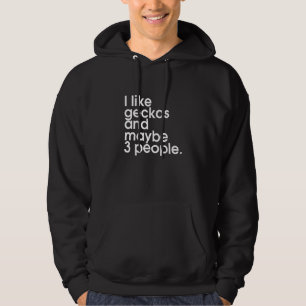Moletom Funny Leopard Gecko Introduverte Reptile Lover Ani