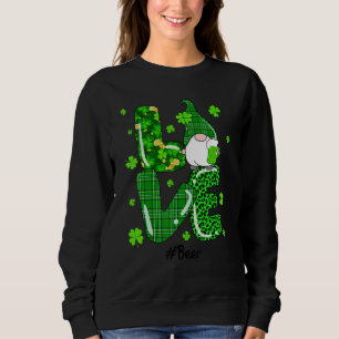 Moletom Funny Leopard Irish Green Xadrez Beer Gnoma Rua Pa