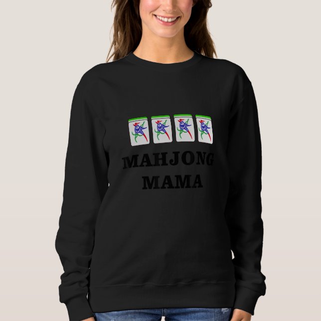 Moletom Funny Mahjong Mama 1 (Frente)