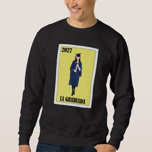 Moletom Funny Mexican Design for Graduation - La Graduada  (Frente)