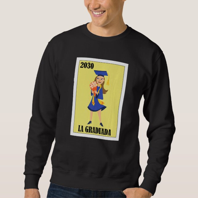 Moletom Funny Mexican Design for Graduation - La Graduada  (Frente)
